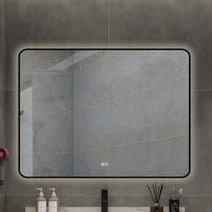 INFINITY RD BACK-LIT FRAMED BATHROOM LED VANITY MIRROR - LEDBMF218