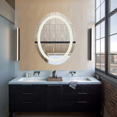 OVAL BATHROOM LED VANITY MIRROR - MSL-114