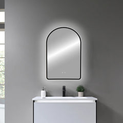 ARCH FRAMED BACK LIGHT LED MIRROR - LMF926B