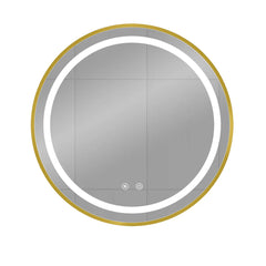 ROUNDY FRAMED FRONT LIGHT LED MIRROR - LMF624F