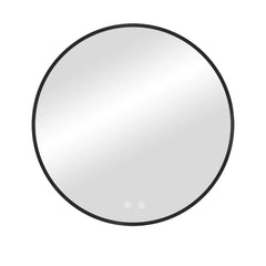 ROUNDY FRAMED BACL LIGHT LED MIRROR - LMF624B