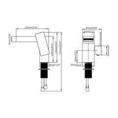 NIAGRA SINGLE HOLE BATHROOM FAUCET - F11101