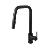 CASCADE SINGLE HANDLE PULL-DOWN SPRAY KITCHEN FAUCET
