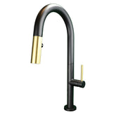 ELEGANTE PULL-DOWN DUAL SPRAY KITCHEN FAUCET