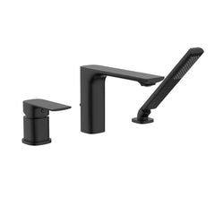TIMELYSS THREE HOLES DRCKMOUNT BATHTUB FILLER