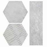 MURANO BIANCO 9.5x11 HEXAGON