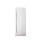 SHAKER BI-FOLDS 1 - PANEL SOLID DOOR (36" X 80" X 1 3/8")