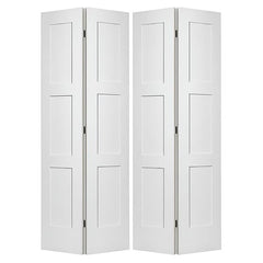 SHAKER BI-FOLDS 3 - PANEL SOLID DOOR (30" X 80" X 1 3/8")
