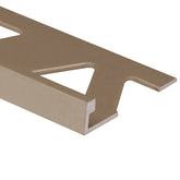 1/2" SATIN TITANIUM TILE EDGE