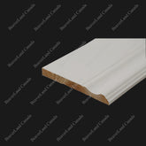 BB101 COLONIAL BASEBOARD PRIMED WHITE PINE WOOD 5”*1/2”