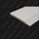B7-H-WS STEP BEVEL BASEBOARD PRIMED WHITE PINE WOOD 7-1/4”*1/2”
