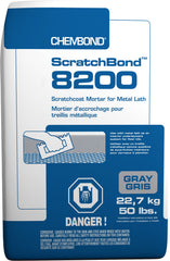 CHEMBOND - SCRATCHBOND 8200 SCRATCHCOAT MORTAR FOR METAL LATH - 50 LB