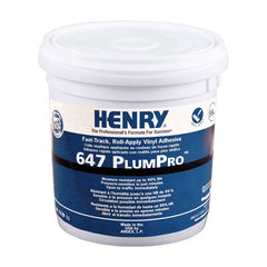 HENRY - 647 PLUMPRO ROLL-APPLY VINYL FLOORING ADHESIVE - 3.78 L