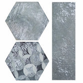 MURANO BLU 9.5x11 HEXAGON