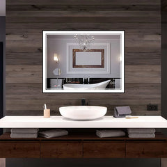 INFINITY SP FRONT-LIT FRAMED BATHROOM LED VANITY MIRROR - LEDBMF217