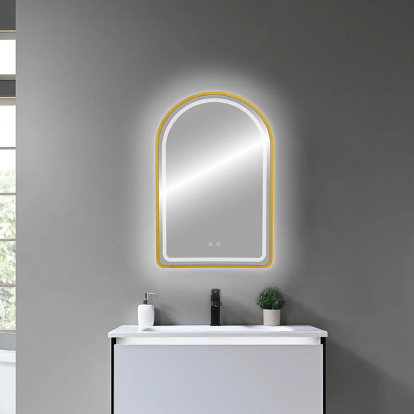 ARCH FRAMED FRONT LIGHT LED MIRROR - LMF926F