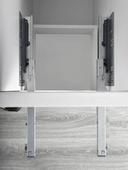 48" SHAKER BATHROOM VANITY WITH QUARTZ COUNTERTOP (MDF)
