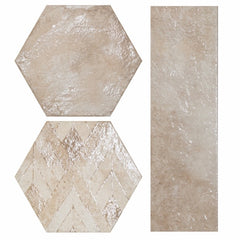 MURANO SABBIA 9.5x11 HEXAGON