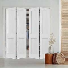 SHAKER BI-FOLDS 2- PANEL SOLID DOOR (24" X 80" X 1 3/8")