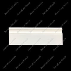 BB101 COLONIAL BASEBOARD PRIMED WHITE PINE WOOD 5”*1/2”