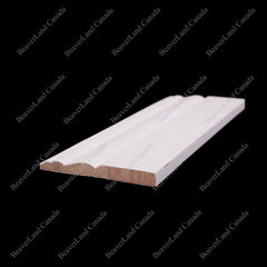 BB101 COLONIAL BASEBOARD PRIMED WHITE PINE WOOD 4”*1/2”