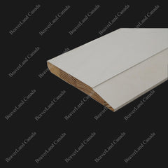 B5-H-WS STEP-BEVELED PRIMED WHITE PINE WOOD 5-1/2”*1/2"