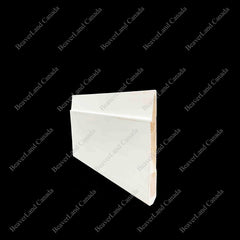 B7-H-WS STEP BEVEL BASEBOARD PRIMED WHITE PINE WOOD 7-1/4”*1/2”