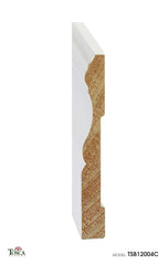 TSB12004C PRIMED WHITE PINE WOOD 4”*1/2”