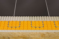 SCHLUTER - DITRA-HEAT UNCOUPLING MEMBRANE ROLL 3' 2-5/8" X 41' 10-3/4" - 5.5 MM (134.5 SQFT)