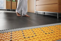 SCHLUTER - DITRA-HEAT UNCOUPLING MEMBRANE ROLL 3' 2-5/8" X 41' 10-3/4" - 5.5 MM (134.5 SQFT)