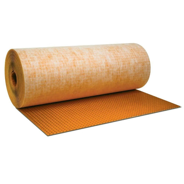SCHLUTER - DITRA UNCOUPLING AND WATERPROOFING MEMBRANE - 3' 3" X 16' 5" X 1/8" (ROLL OF 54 SQFT)