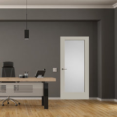 FROSTED GLASS 1 - PANEL DOOR